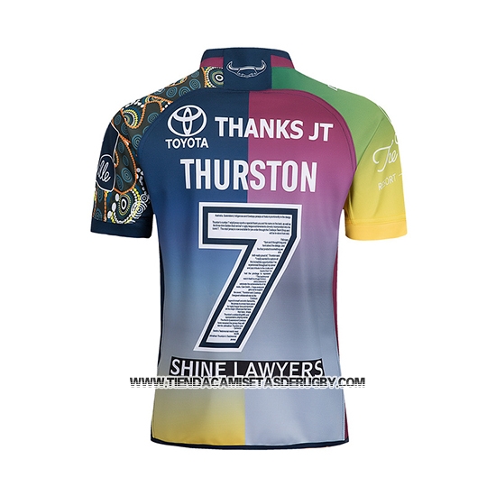 Camiseta North Queensland Cowboys Rugby 2018-2019 Conmemorative